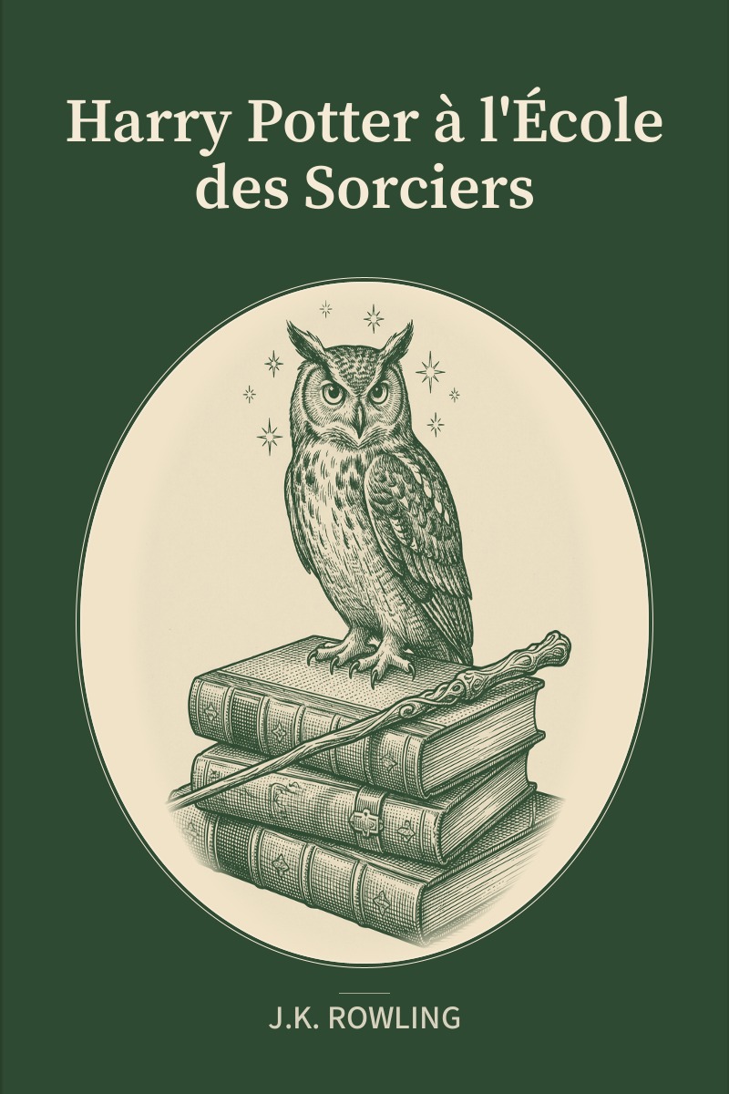Harry Potter à l'École des Sorciers cover