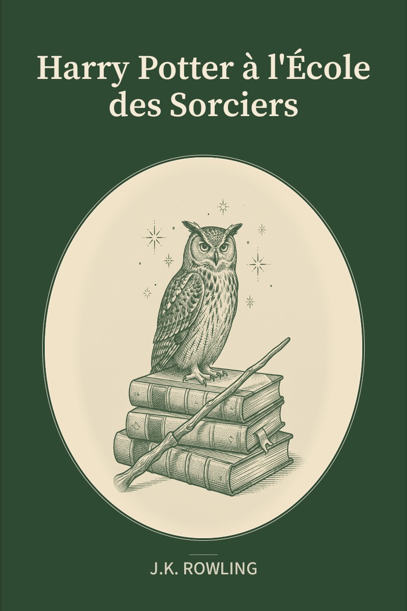 Harry Potter à l'École des Sorciers cover